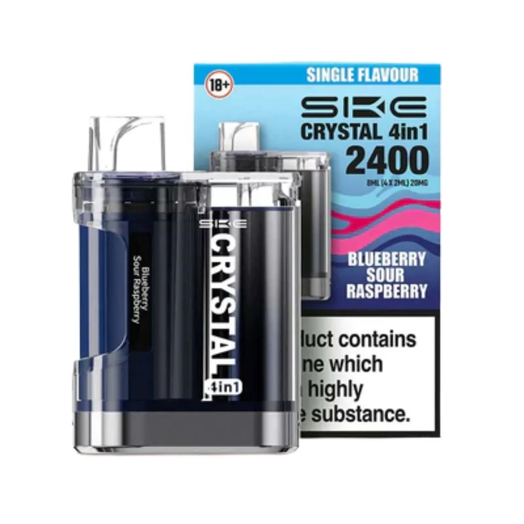 Buy SKE Crystal 4-in-1 2400 Kit | £9.39 - Vape Fair