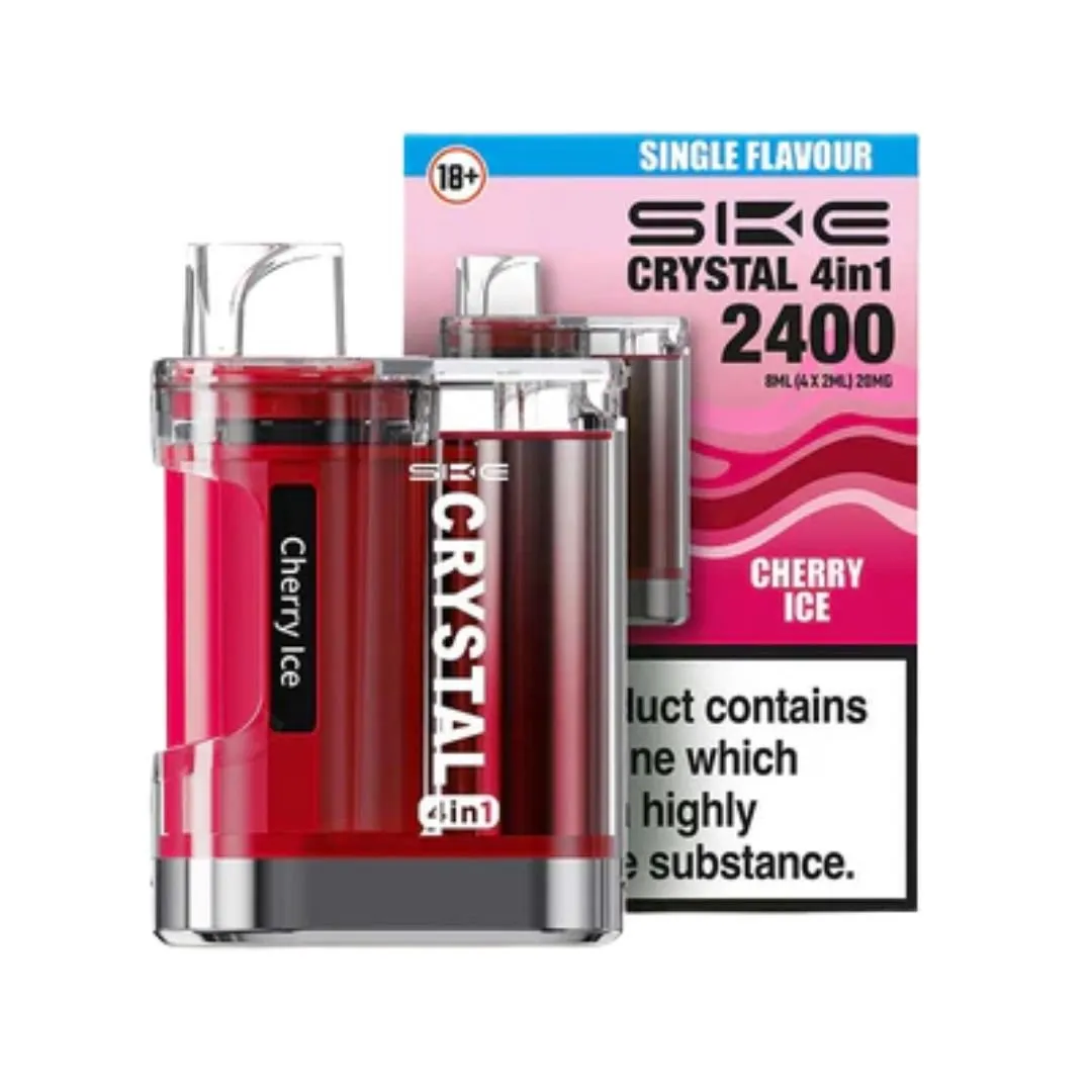 Buy SKE Crystal 4-in-1 2400 Kit | £9.39 - Vape Fair