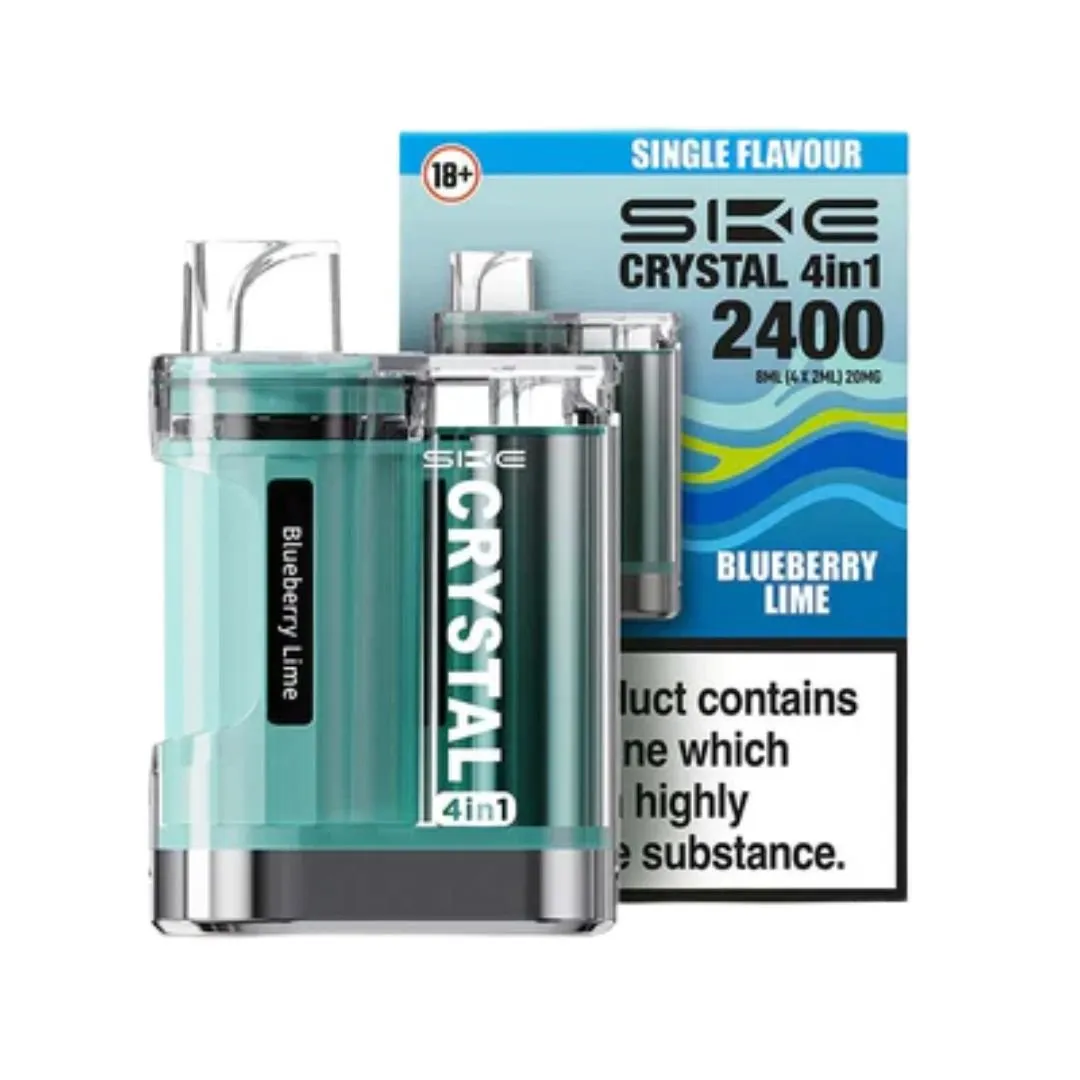 Buy SKE Crystal 4-in-1 2400 Kit | £9.39 - Vape Fair