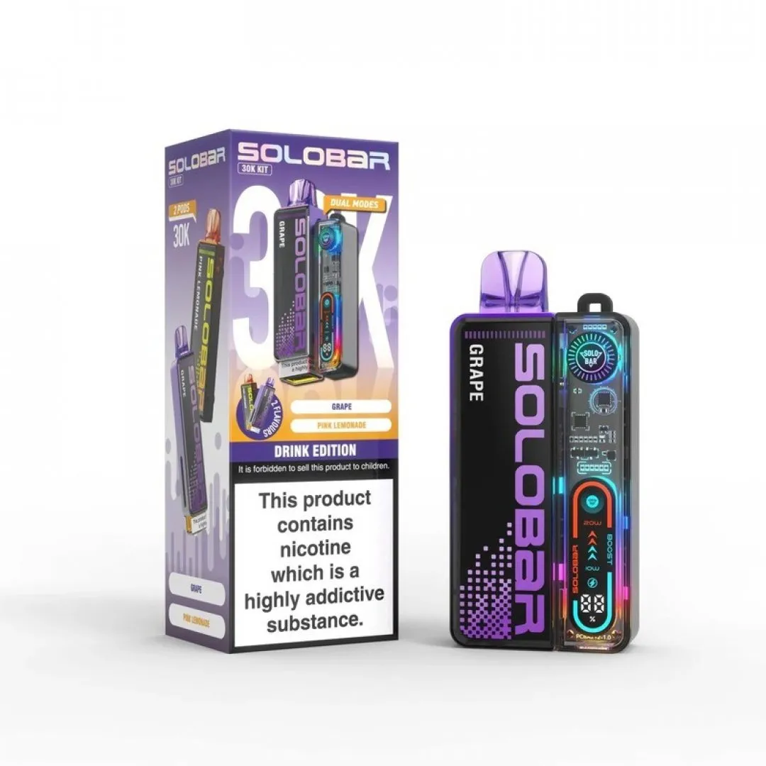 Shop Solo Bar Boost 30K Vape Kit | £9.49 | Vape Fair