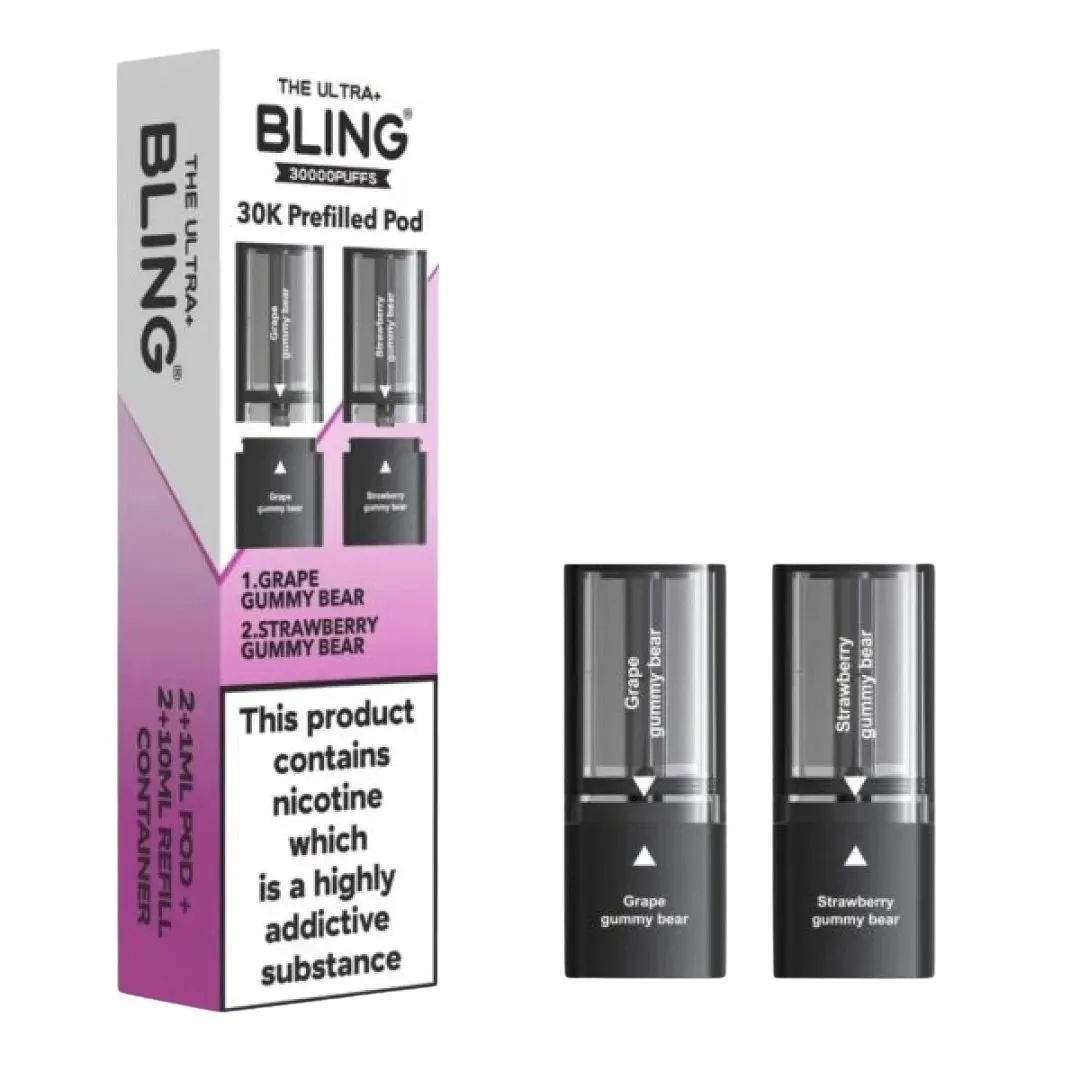 Buy Crystal Bling 30k Prefilled Pods | £6.89 - Vape Fair