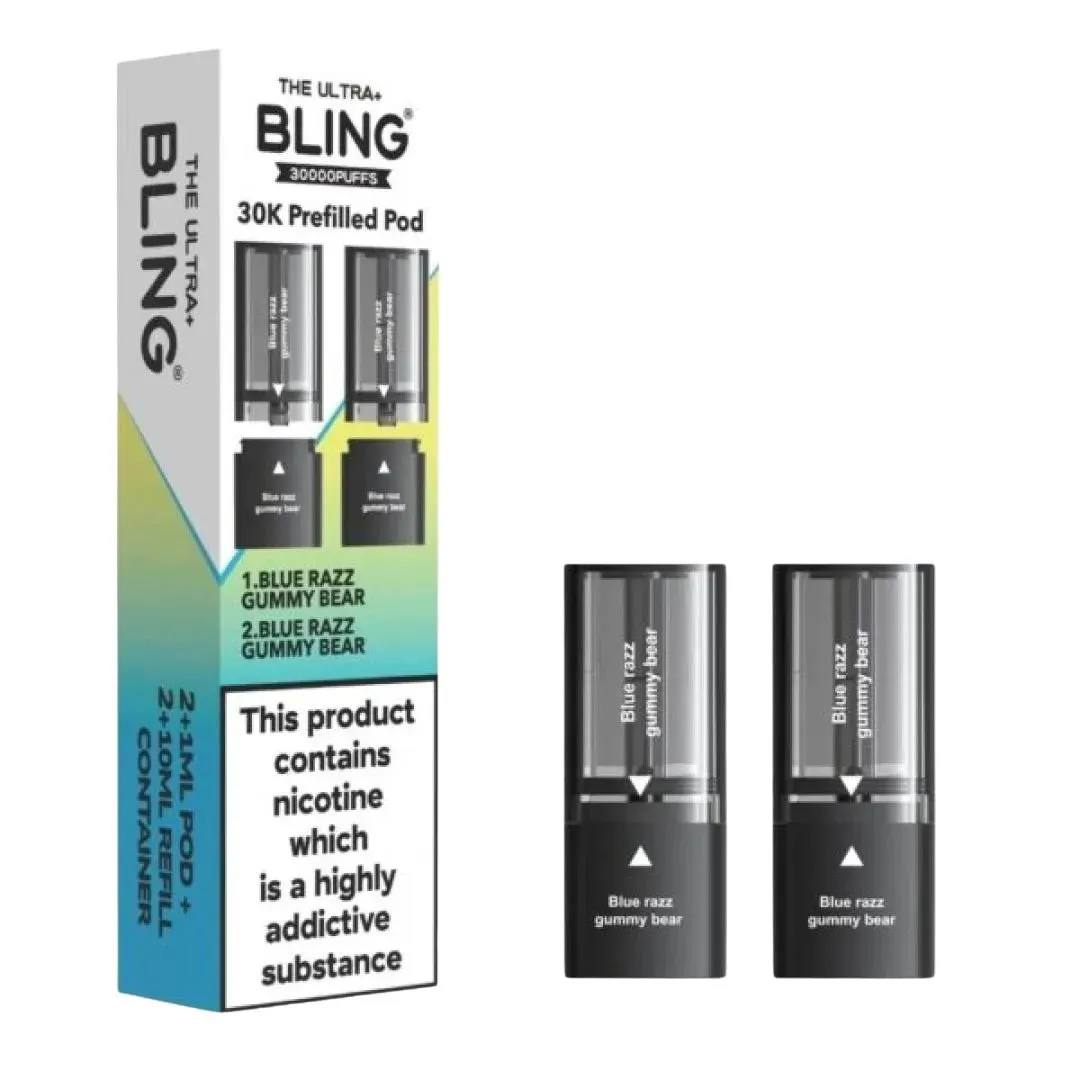 Buy Crystal Bling 30k Prefilled Pods | £6.89 - Vape Fair