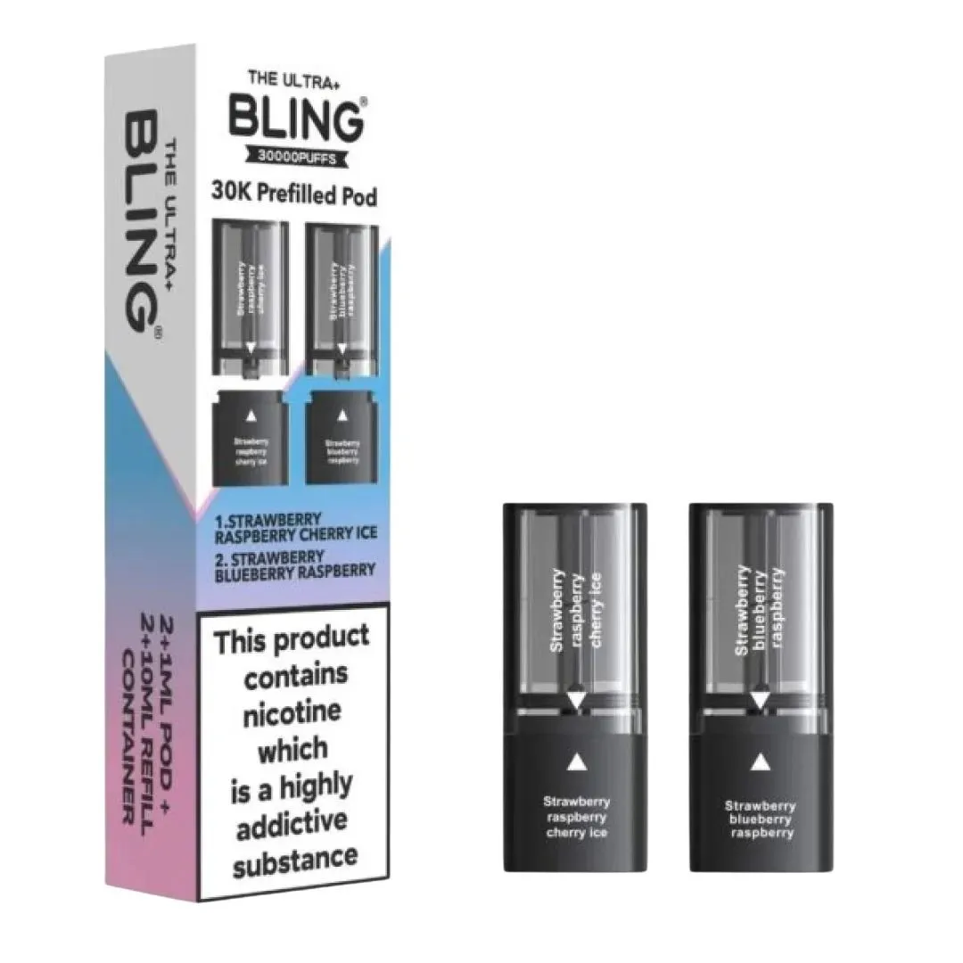 Buy Crystal Bling 30k Prefilled Pods | £6.89 - Vape Fair