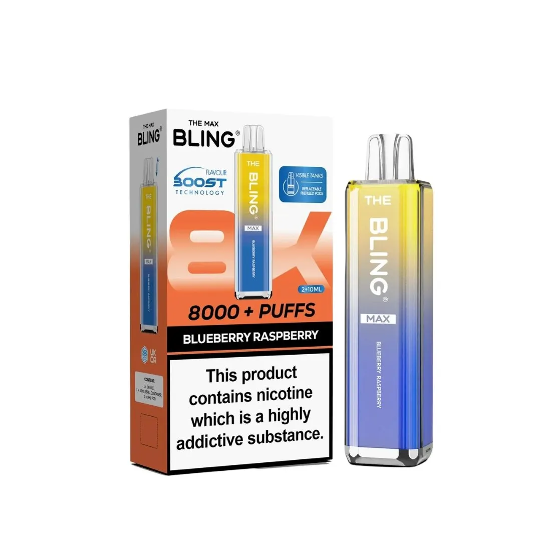 Buy Crystal Bling Max 8000 Vape | £8.29 - Vape Fair