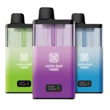Aura Bar Twist 40K Puffs Prefilled Vape Kit | High Capacity UK Device