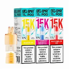 Big Bar 15000 Pro Prefilled Pods - Long Lasting Vape Experience