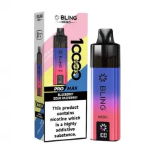 Crystal Bling Nero 10000 Puffs Prefilled Pod Vape Kit