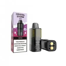 Crystal Storm 12000 Puffs Prefilled Pods - Long Lasting Vape Experience