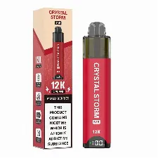 Crystal Storm 12K Puffs Prefilled Pod Kit - High Capacity Rechargeable Vape