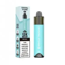 Crystal Storm 12K Puffs Prefilled Pod Kit - High Capacity Rechargeable Vape