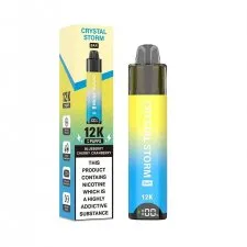 Crystal Storm 12K Puffs Prefilled Pod Kit - High Capacity Rechargeable Vape