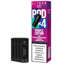 Elf Bar 4-in-1 Prefilled Pods - 20mg Nicotine Salt Replacement Pods