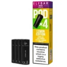 Elf Bar 4-in-1 Prefilled Pods - 20mg Nicotine Salt Replacement Pods