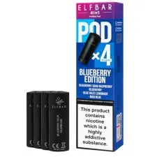 Elf Bar 4-in-1 Prefilled Pods - 20mg Nicotine Salt Replacement Pods