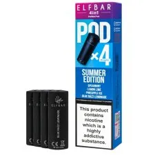 Elf Bar 4-in-1 Prefilled Pods - 20mg Nicotine Salt Replacement Pods