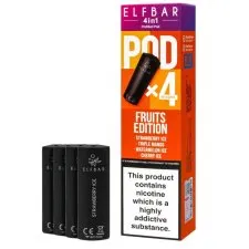 Elf Bar 4-in-1 Prefilled Pods - 20mg Nicotine Salt Replacement Pods