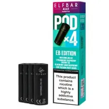 Elf Bar 4-in-1 Prefilled Pods - 20mg Nicotine Salt Replacement Pods