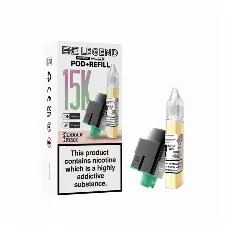 Elux ENE Legend 15k Refill Pods - 12ml Capacity