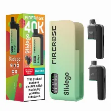 Elux FireRose Slidego 40K Puff Pod Kit - High Capacity Vaping