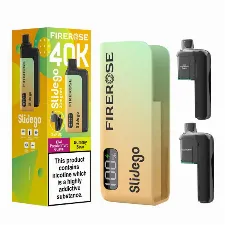 Elux FireRose Slidego 40K Puff Pod Kit - High Capacity Vaping