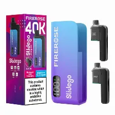 Elux FireRose Slidego 40K Puff Pod Kit - High Capacity Vaping