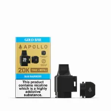 Gold Bar Apollo 20K Prefilled Tank and Refill Pod System