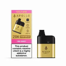 Gold Bar Apollo 20K Prefilled Vape Kit