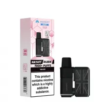 Hayati Rubik 7000 Prefilled Pods - Long Lasting Vape Replacement