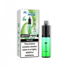 Hayati Twist 5000 Prefilled Vape Kit | High Puff Count MTL Device