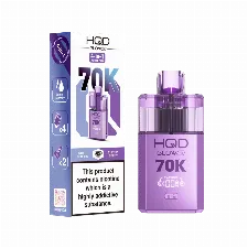 HQD Glow Air 70K Prefilled Vape Kit - Dual Flavour System