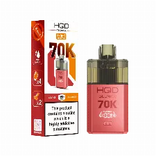 HQD Glow Air 70K Prefilled Vape Kit - Dual Flavour System