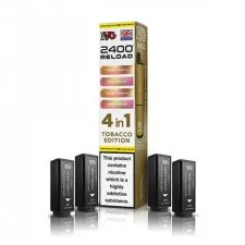 IVG 2400 Reload 4-in-1 Prefilled Pods - 2400 Puff Vaping