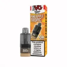 IVG Nexio 10K Prefilled Vape Pods - 10ml Nic Salt Replacement