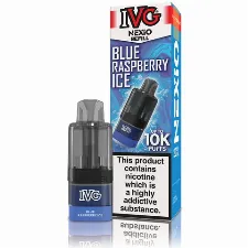 IVG Nexio 10K Prefilled Vape Pods - 10ml Nic Salt Replacement