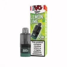 IVG Nexio 10K Prefilled Vape Pods - 10ml Nic Salt Replacement