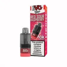 IVG Nexio 10K Prefilled Vape Pods - 10ml Nic Salt Replacement