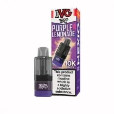 IVG Nexio 10K Prefilled Vape Pods - 10ml Nic Salt Replacement