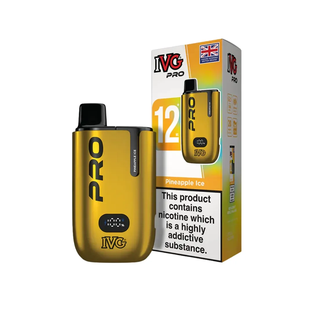 IVG Pro 12 Prefilled Vape Kit 10K - Reliable Mesh Coil Performance