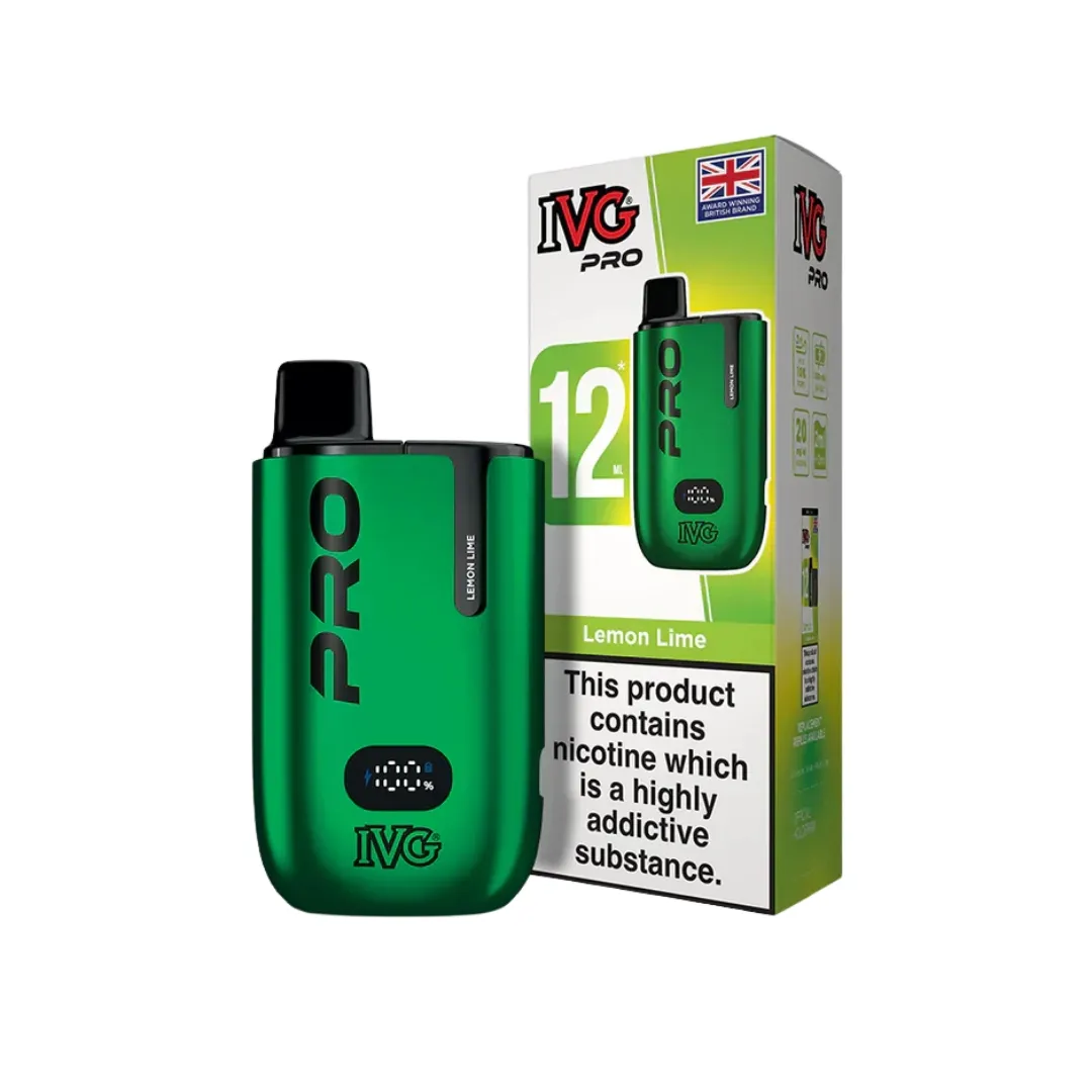 IVG Pro 12 Prefilled Vape Kit 10K - Reliable Mesh Coil Performance