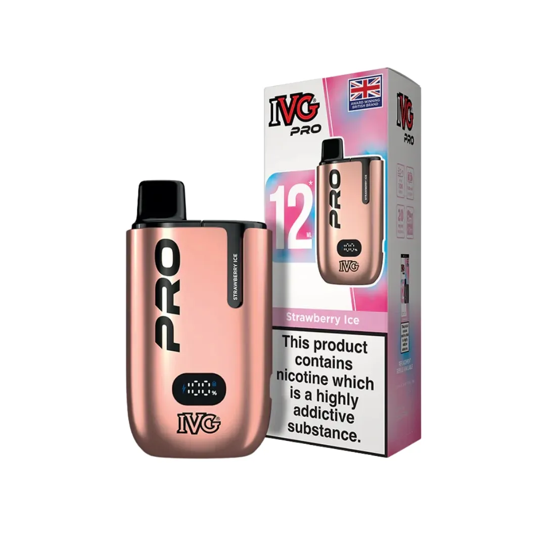 IVG Pro 12 Prefilled Vape Kit 10K - Reliable Mesh Coil Performance