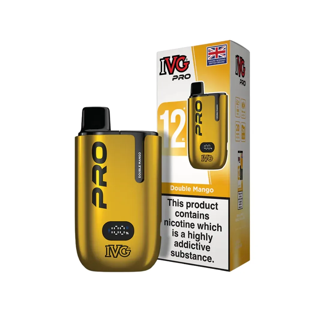 IVG Pro 12 Prefilled Vape Kit 10K - Reliable Mesh Coil Performance