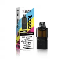 Crystal Bling Nero 10000 Prefilled Pods - Long Lasting Vape Replacement