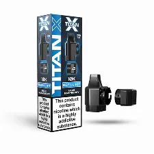 Titan X 10K Puffs Prefilled Pod System | High Capacity Vape