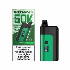 Titan X 50K Prefilled Vape Kit - High Capacity Pod System