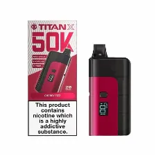 Titan X 50K Prefilled Vape Kit - High Capacity Pod System