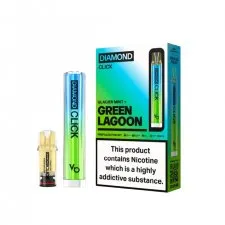 Vapes Bars Diamond Click 600 Puffs Prefilled Pod Kit