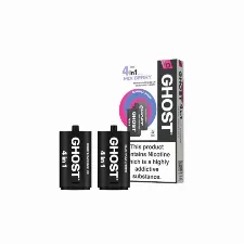 Vapes Bars Ghost 4-in-1 Prefilled Pods - Multipack Replacement Pods