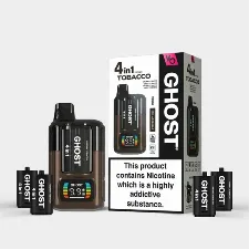 Vapes Bars Ghost 4-in-1 Prefilled Vape Kit