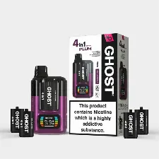 Vapes Bars Ghost 4-in-1 Prefilled Vape Kit