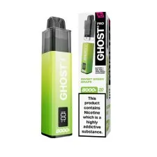 Vapes Bars Ghost Pro 8000 Puffs Prefilled Vape Kit